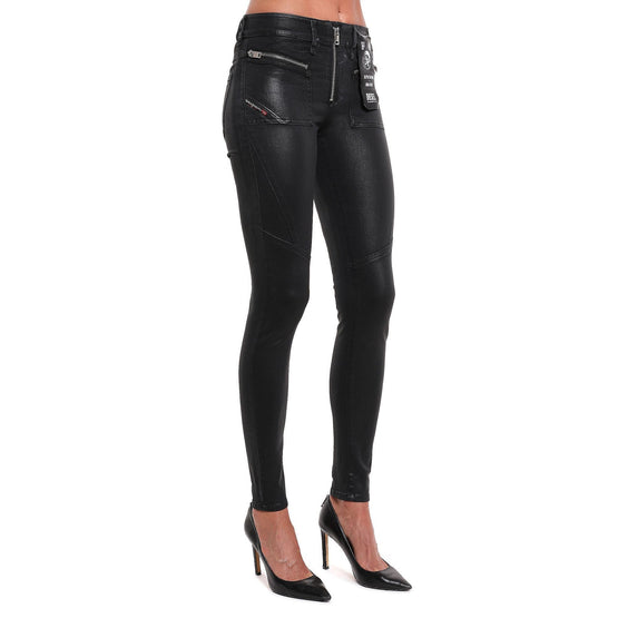 Women Slandy-Bkx L.30 Trousers - Caviar