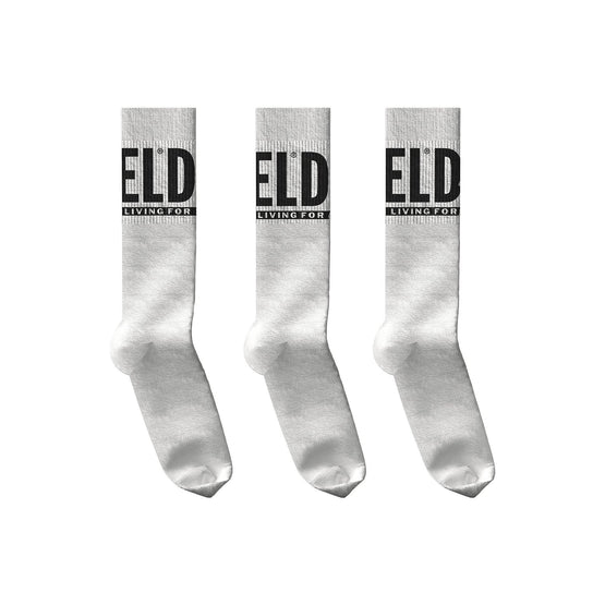 Men Skm-Ray-Threepack Socks - White