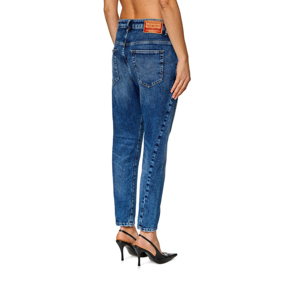 Women D-Fayza L.32 Trousers - Blue