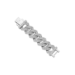 Pet It On Angular Cuban Chain Choker Necklace Extender