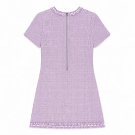 Women Coley Short Sleeve Slim Fit Mini Dress - Purple [價格已含稅]