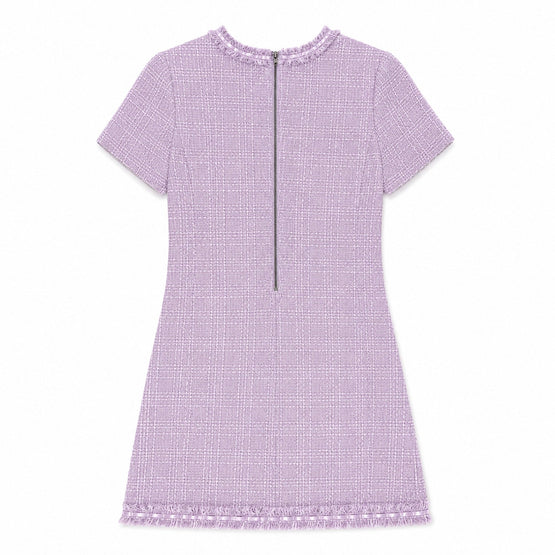 Women Coley Short Sleeve Slim Fit Mini Dress - Purple [價格已含稅]
