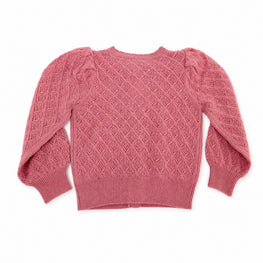 Women Doris Puff Sleeve Cardigan - Pink [價格已含稅]