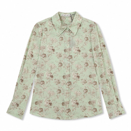 Women Willa Plkt Top - Green [價格已含稅]