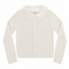 Women Carson Cardigan Collar - White [價格已含稅]