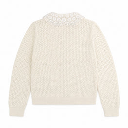 Women Carson Cardigan Collar - White [價格已含稅]
