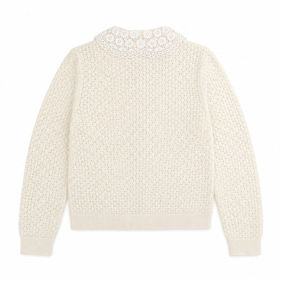 Women Carson Cardigan Collar - White [價格已含稅]