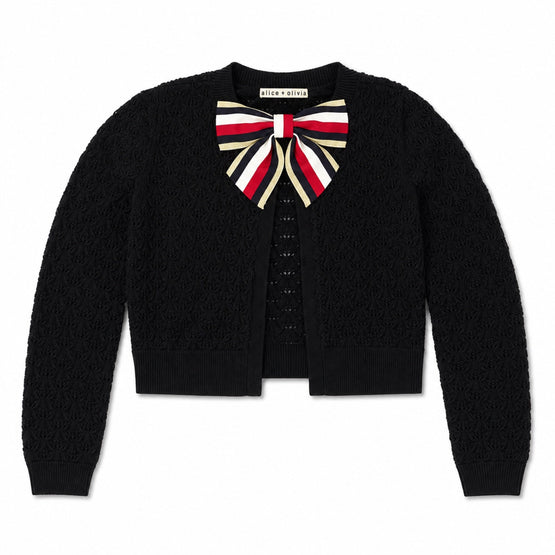 Women Dollie Open Front Cardigan - Black [價格已含稅]