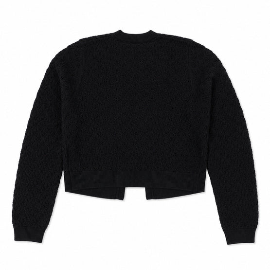 Women Dollie Open Front Cardigan - Black [價格已含稅]