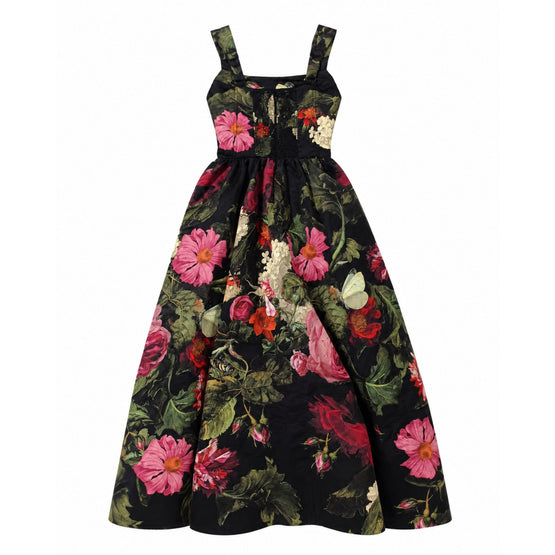 Women Guinevere Bustier Lace Underskirt Ballgown - Black/Multi [價格已含稅]
