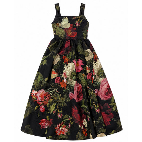 Women Guinevere Bustier Lace Underskirt Ballgown - Black/Multi [價格已含稅]