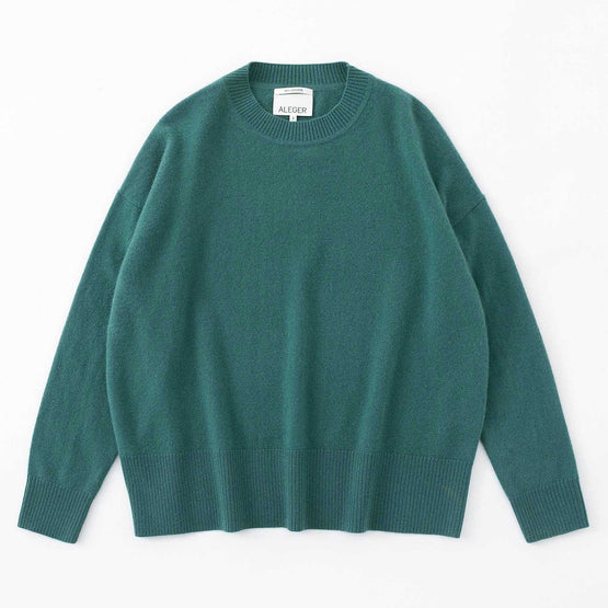 Women N.20 Oversized Crew - Forest Teal
