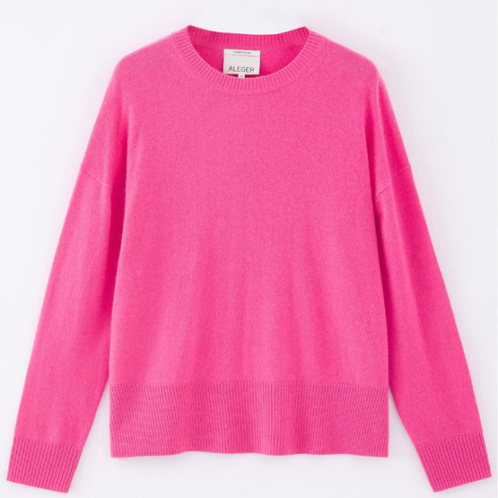 Women N.20 Oversized Crew - Pink Flash