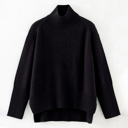 Women N.07 Chunky Polo - Black