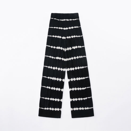 Women 077 Aleger Tie-dye Lounge Pant - Black Lines
