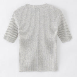 Women 097 Cashmere Short Sleeve - New Polar