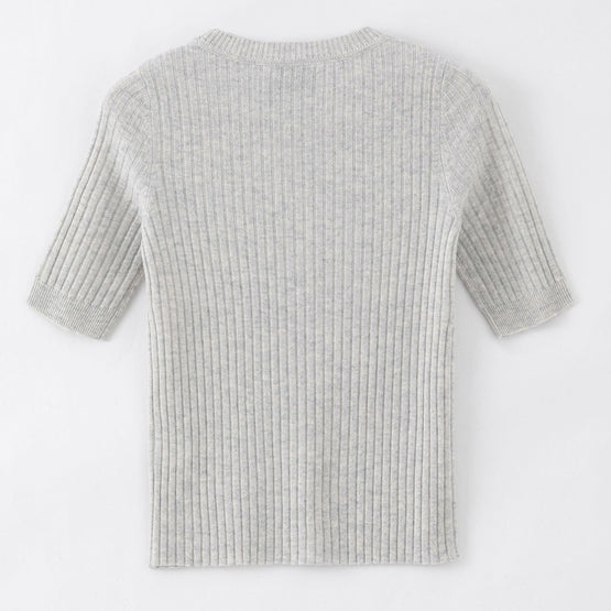 Women 097 Cashmere Short Sleeve - New Polar