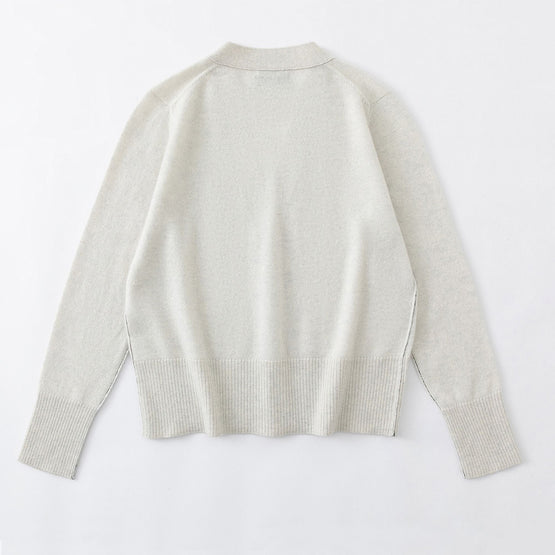 Women 145 Cashmere Seam Detail Cardi - Terry