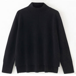 Women 93 Mini Detail Funnel Neck - Black