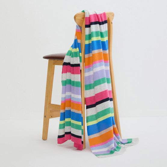 Women N.2147 Featherweight Striped Travel Wrap Pas - Paris
