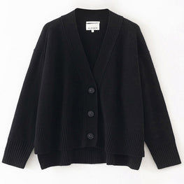 Women N.99 Oversized Cardi - Black
