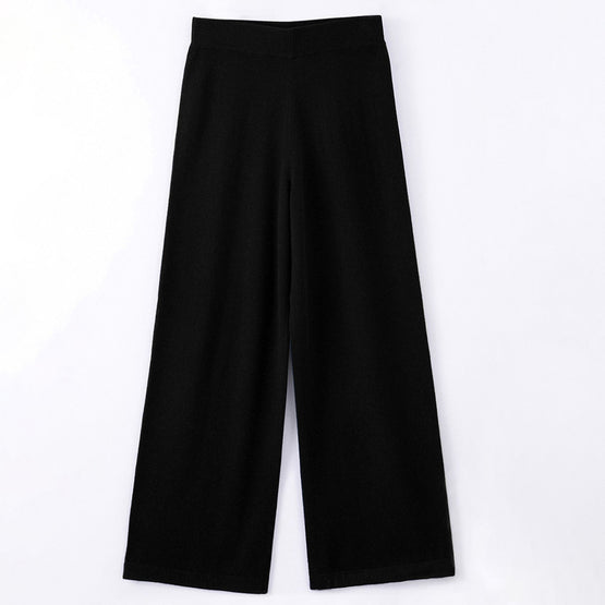 Women N.177 Cashmere Lounge Pant - Black