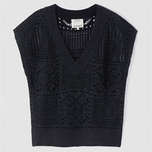 Women N.2263 Antibes Foil Top - Black Foil