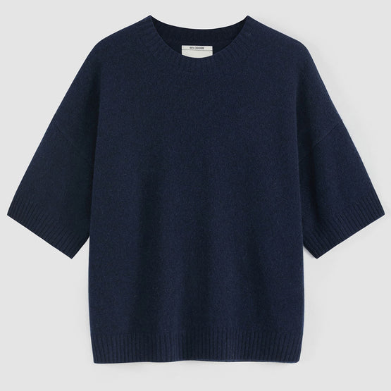 Women 273 Cashmere Featherweight Top - French Navy