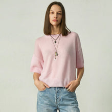 Women 273 Cashmere Featherweight Top - Pearl Pink