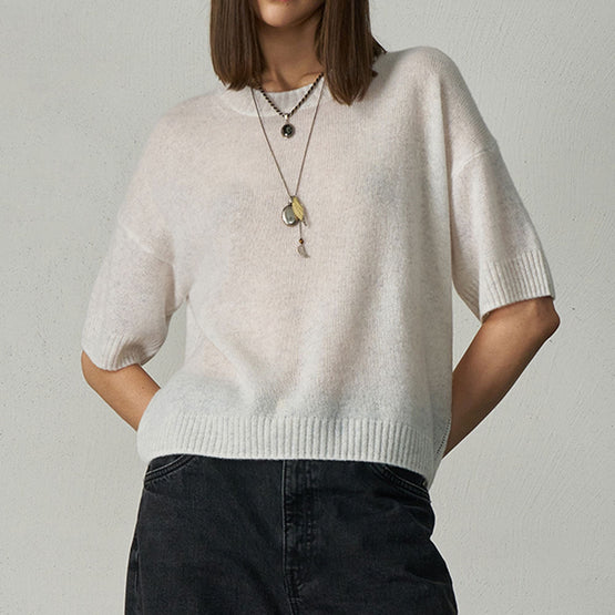 Women 273 Cashmere Featherweight Top - Terry