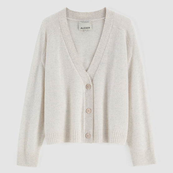 Women 275 Cashmere Featherweight Cardi - Terry