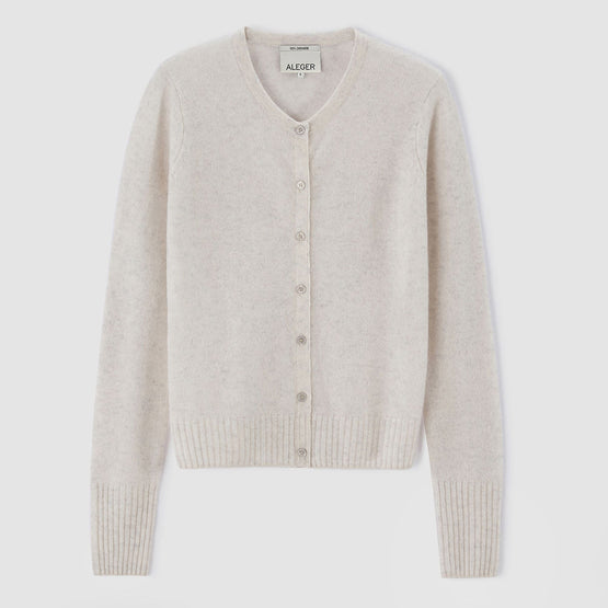 Women N.2283 Cashmere Featherweight Slim Cardi - Terry