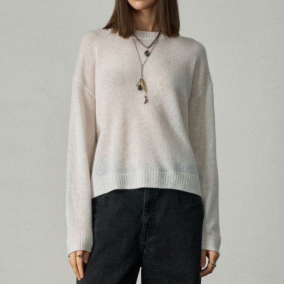Women 294 Cashmere Featherweight Sweater - Terry