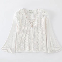 Women N.300 Lulu Flared Sleeve - Ivory