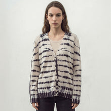 Women 320 Long Line Dye Cardi - Shell Lead