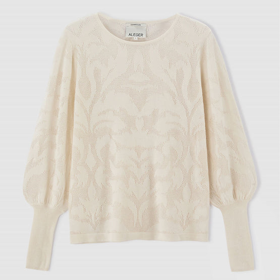 Women N.2343 Flora Bell Sleeve - Ivory