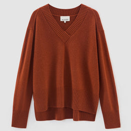 Women 374 Classics V Neck - Caramel