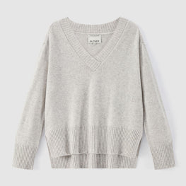 Women 374 Classics V Neck - Polar Grey