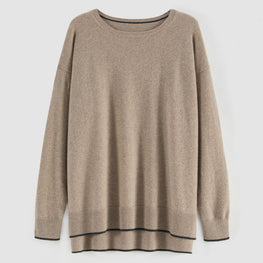 Women 375 Cashmere Blend Weekend Sweater - Stable