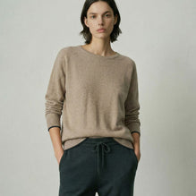 Women 375 Cashmere Blend Weekend Sweater - Stable