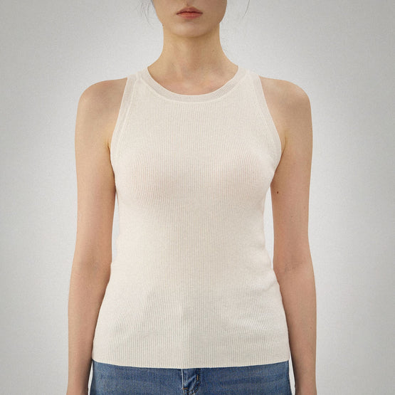 Women N.2413 Tank - Ivory