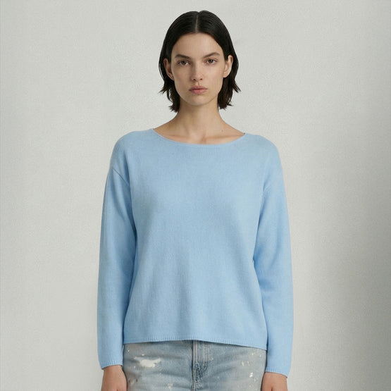Women 485 Clouded Top - Whisper Blue