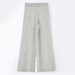 Women 497 Cashmere Blend Side Stitch Pant - Polar Grey