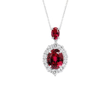 Always Alluring Ruby Red Necklace