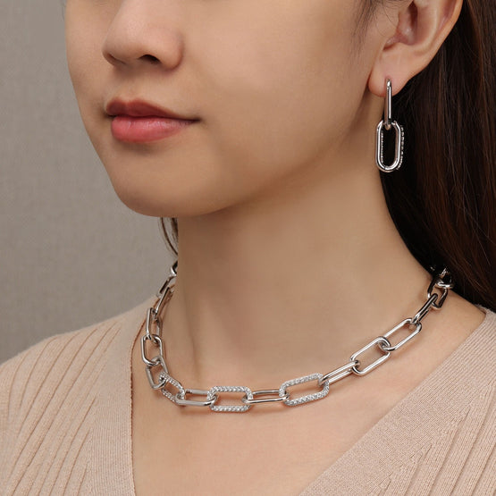 Toggle Chunky Link Necklace