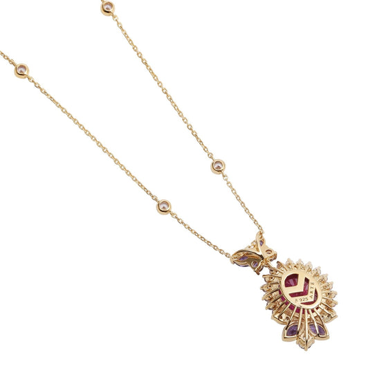 Viviana Fluttery Garden Necklace