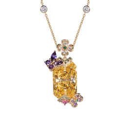 Viviana Royal Bed Of Fowers Necklace