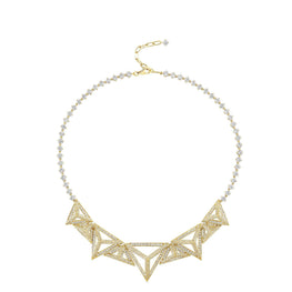 Runway Pyramid Necklace