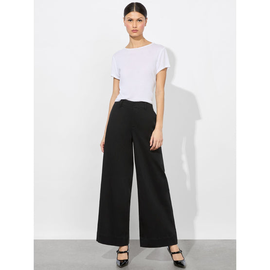 Women Dan Mr Relaxed Cropped Chino - Black [價格已含稅]
