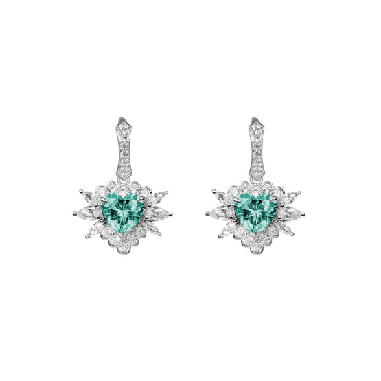 Fresco Bubbles Soapy Green Earrings
